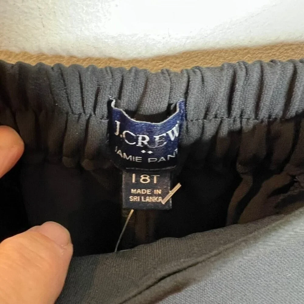 J.Crew $98 Tall Jamie Pant Black Size T18 BT211 - Picture 3 of 6